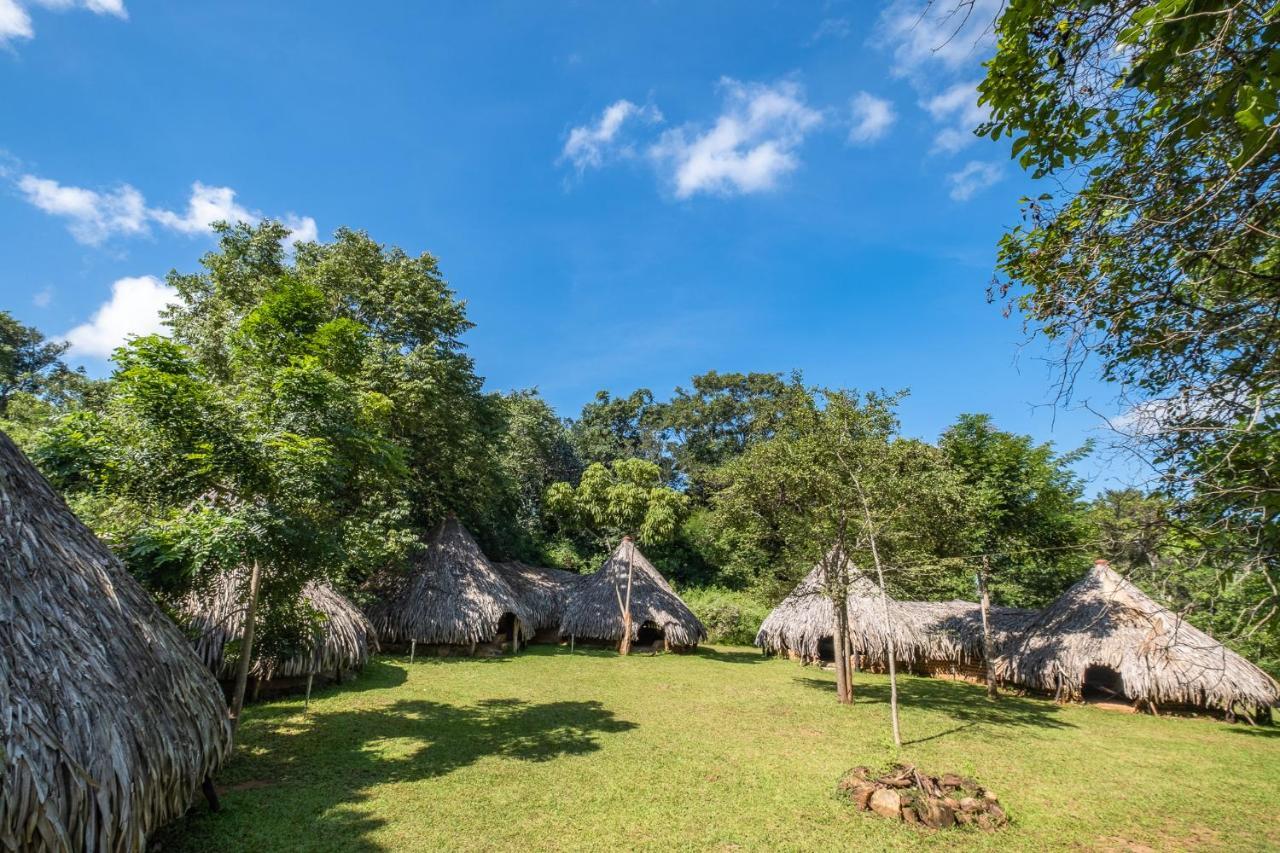 Вилла Banyan Camp Hambegamuwa Экстерьер фото